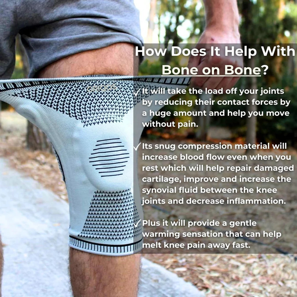 Glowstry Knee Support Pro in use
