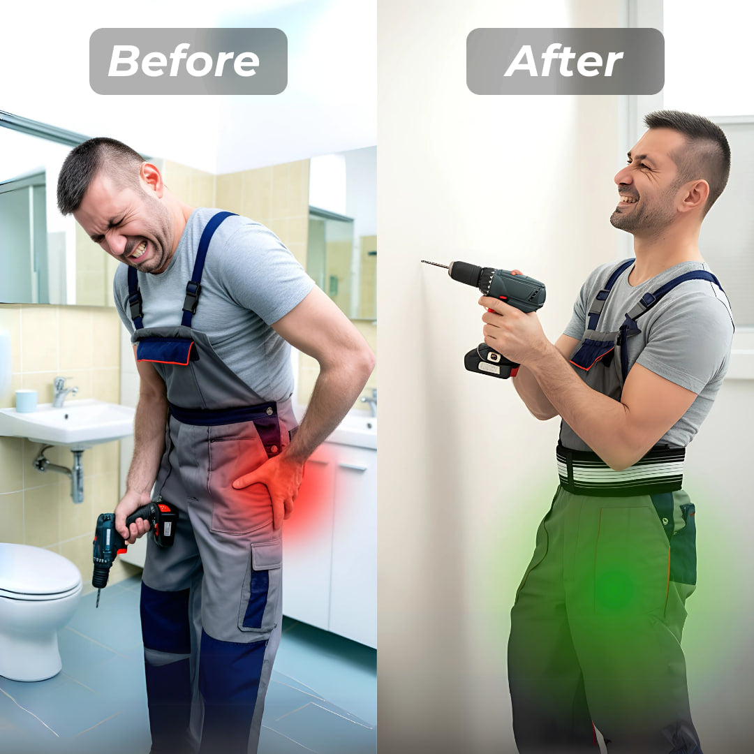 Glowstry Belt before-after